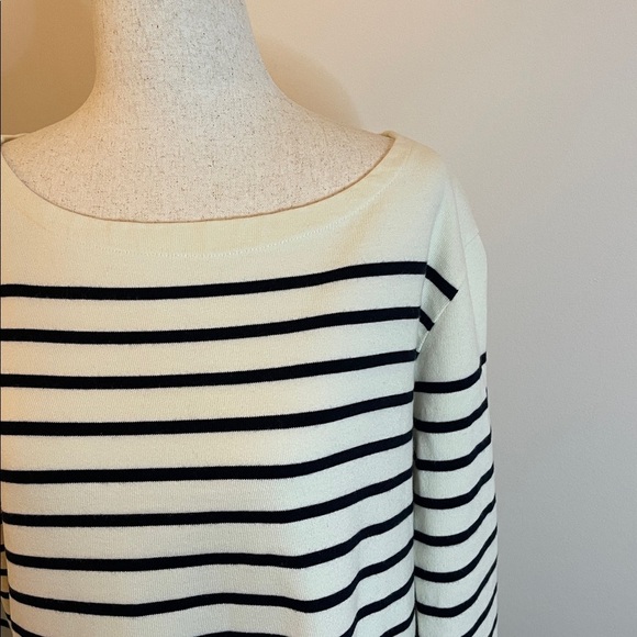 Lauren Ralph Lauren Vintage Striped Cotton Top Made in USA Size L - Picture 2 of 5